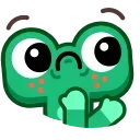 Froggo In Love emoji 👏