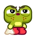 Froggo In Love emoji 🤧