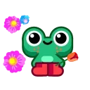 Froggo In Love emoji 😍