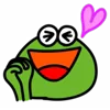 Frogs Emojis emoji 🥰