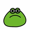 Frogs Emojis emoji 😑