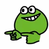 Емодзі Frogs Emojis 👈