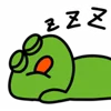 Емодзі Frogs Emojis 😴