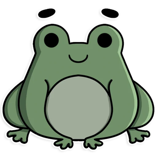 Frog's Fine Box sticker 🙂