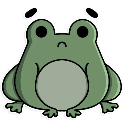 Telegram Sticker «Frog's Fine Box» 🙁