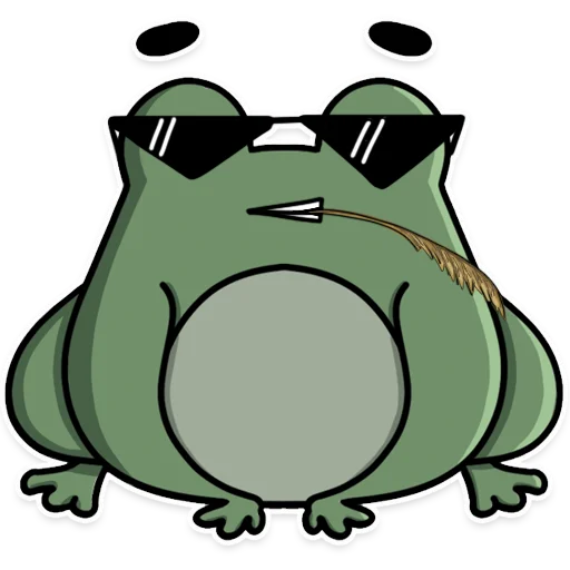 Telegram Sticker «Frog's Fine Box» 😎