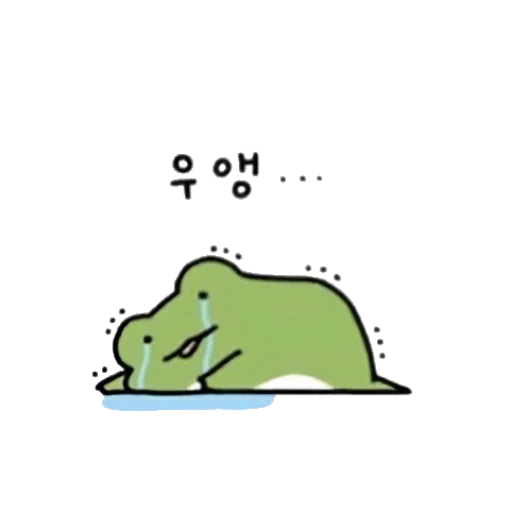 Frog-ticon emoji 😭