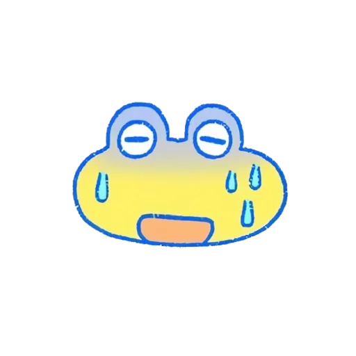 Frog-ticon emoji 😓
