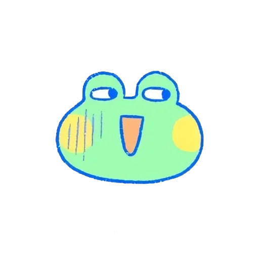 Frog-ticon emoji 😅