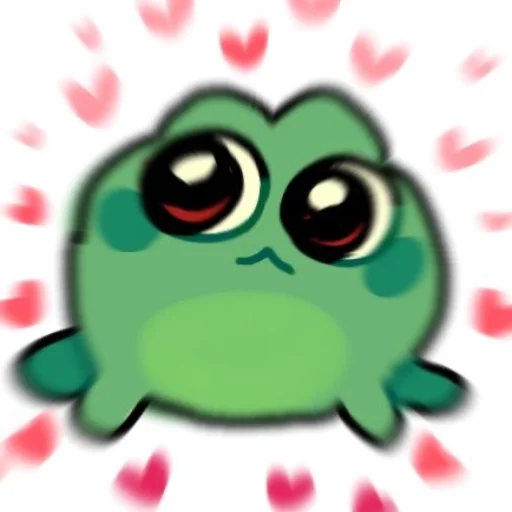 Frog-ticon emoji 🥰