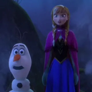 Эмодзи Frozen 😙