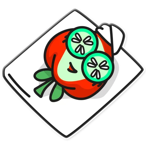 Fruit party emoji 💆‍♀