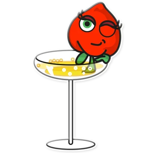 Fruit party emoji 🥂