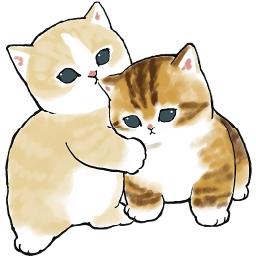 Telegram Sticker «Фруктовые котята» 👄