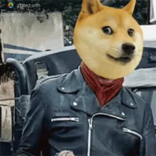 Fuck off Dogs Videostickers emoji ☝️