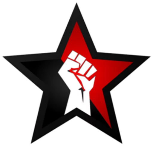 Эмодзи Proletarians of all countries, unite! ✊️