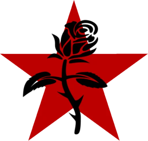 Эмодзи Proletarians of all countries, unite! 🌹