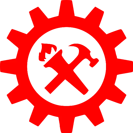Эмодзи Proletarians of all countries, unite! ⚒