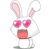 Fun Bunny Emoji emoji 😍