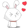 Fun Bunny Emoji emoji 😘