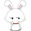 Fun Bunny Emoji emoji 🤔