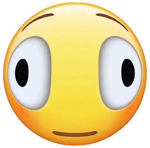 Стикер Telegram «Funny Emoji» 😳