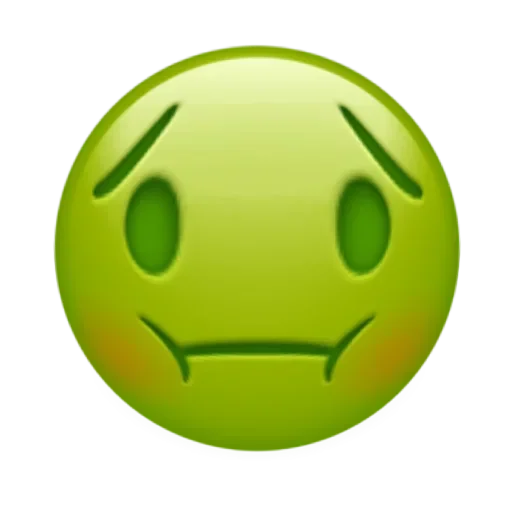 Стікер Telegram «Funny Emoji» 🤢