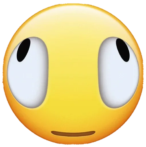 Telegram Sticker «Funny Emoji» 🙄