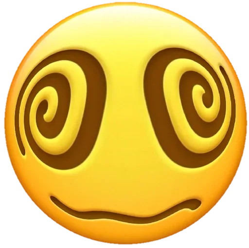 Стикер Telegram «Funny Emoji » 😵‍💫