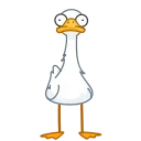 Funky Goose emoji ❓