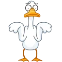 Funky Goose emoji 🤷‍♂️