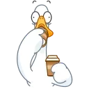Funky Goose emoji ☕️