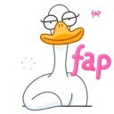 Funky Goose emoji 🍆