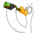 Funky Goose emoji 🥴
