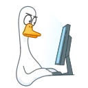 Funky Goose emoji 👍
