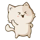 Funny Cat emoji 😗