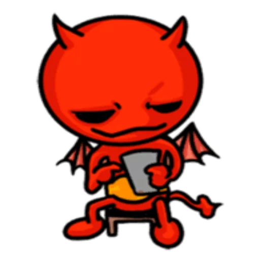 Telegram Sticker «Funny Devil» 📱