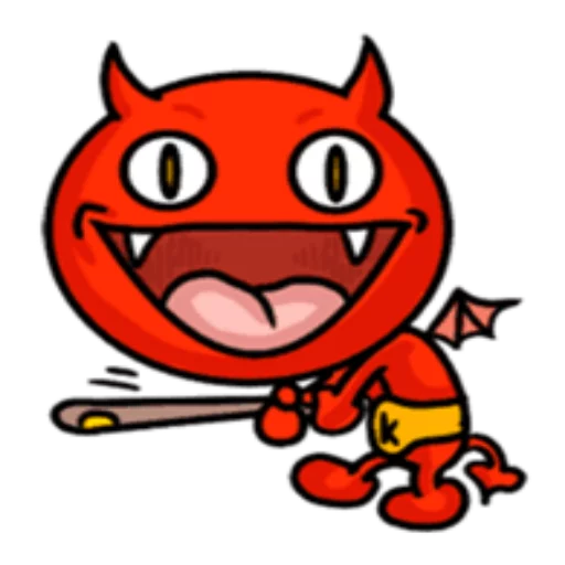 Telegram Sticker «Funny Devil» 😀