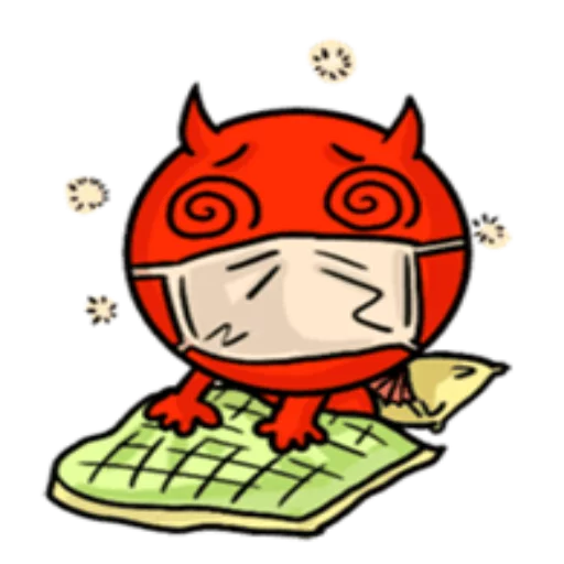 Funny Devil emoji 😷