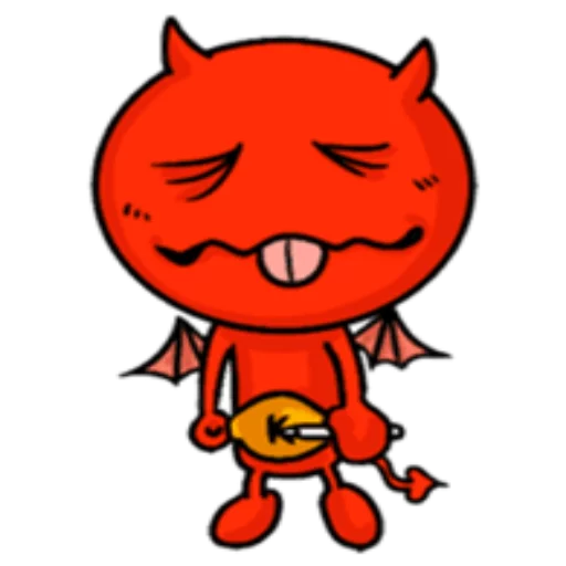 Funny Devil emoji 😖