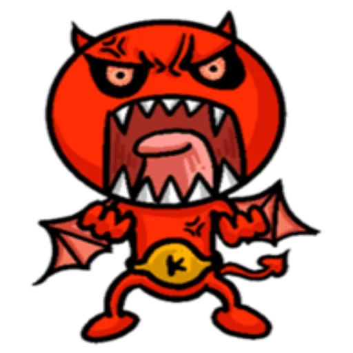 Funny Devil  emoji 😡