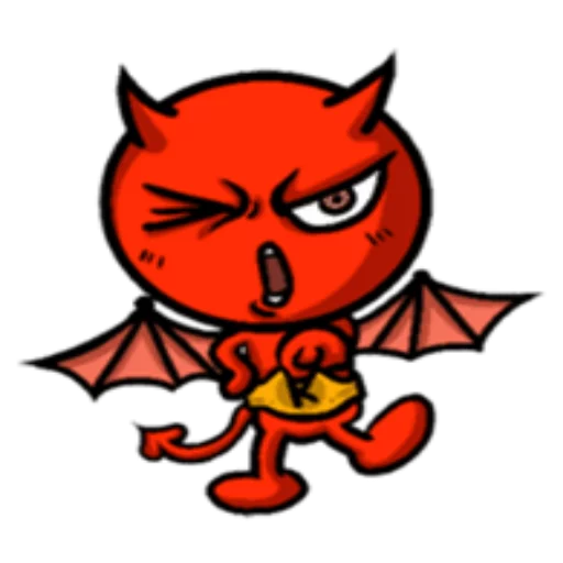 Telegram Sticker «Funny Devil» 😠