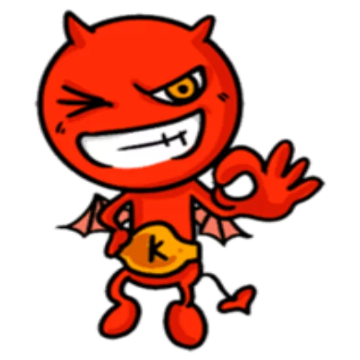 Funny Devil emoji 👌