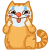 Telegram emoji Забавный Персик