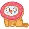 Забавный Персик emoji 🍩