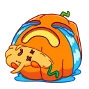Pumpkins  emoji 😭