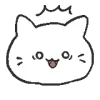 Telegram emoji «Funya cat» 😦