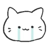 Telegram emoji «Funya cat» 😢