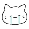 Telegram emoji «Funya cat» 😭