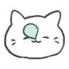 Telegram emoji «Funya cat» 😴